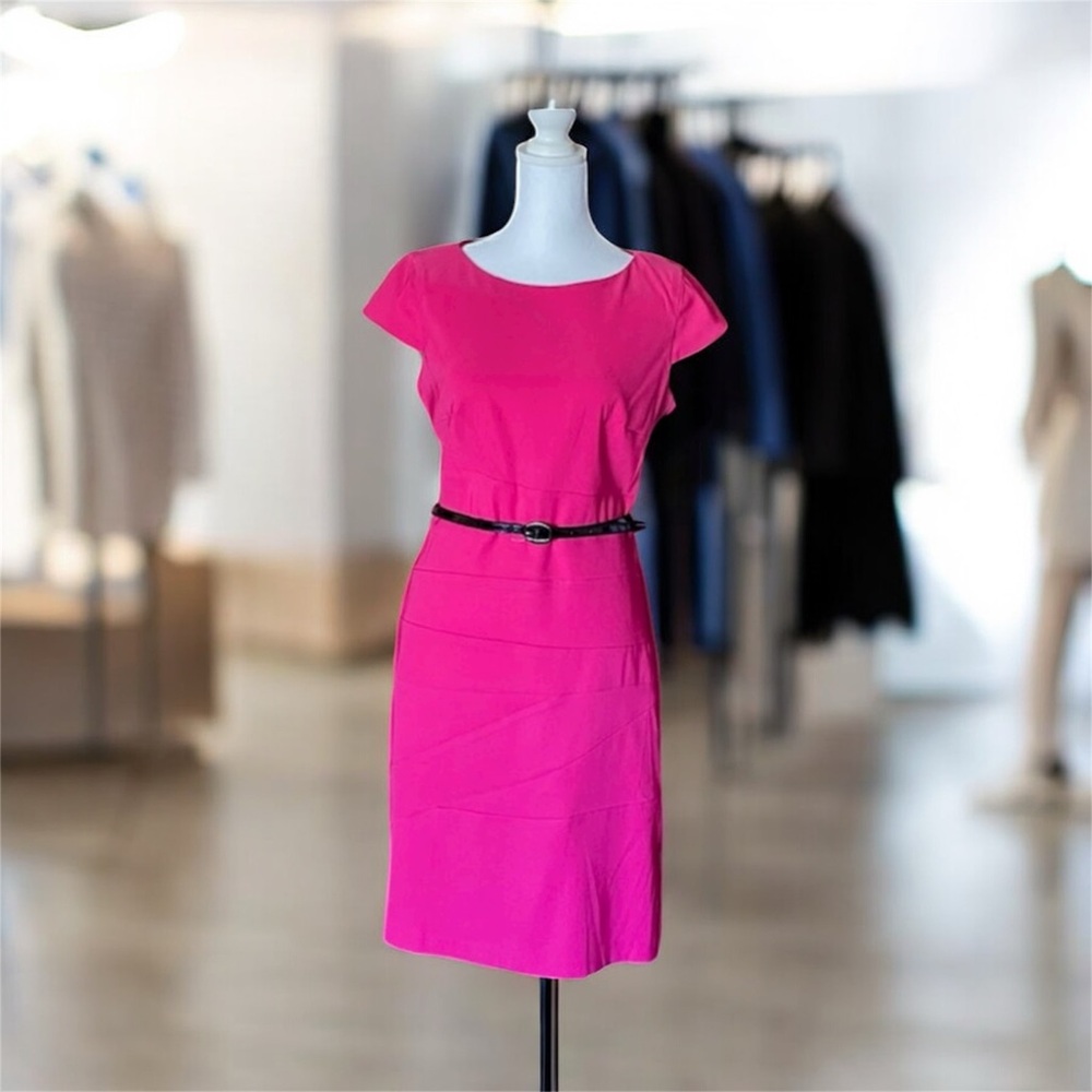 AGB DRESS PINK COCKTAIL DRESS